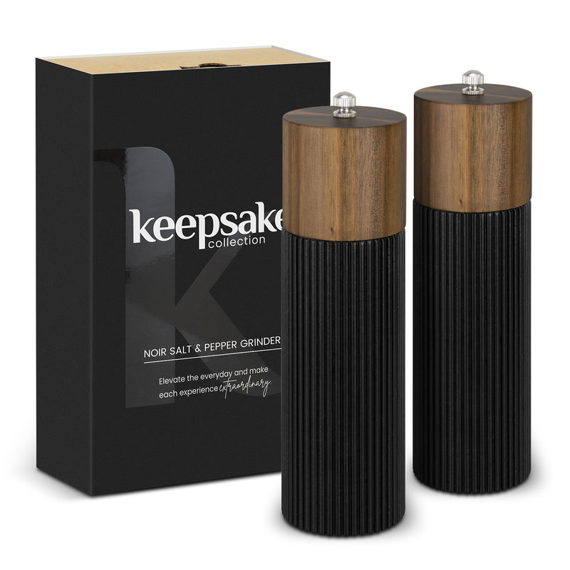 Trends 127829 Keepsake Noir Salt and Pepper Grinders