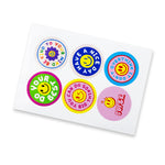 Trends 127920 Sticker Sheet 80mm Circle - Gloss