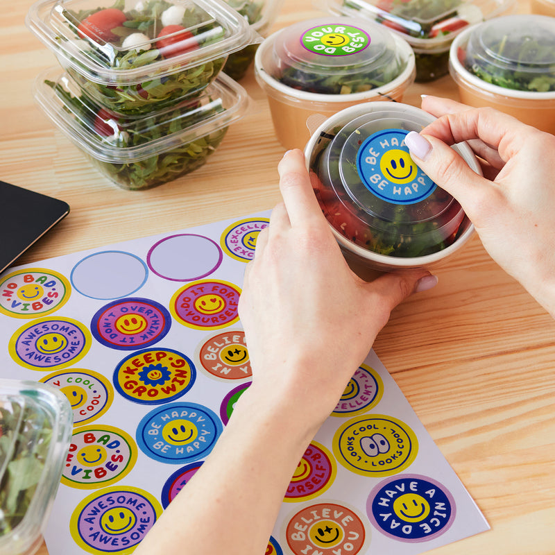 Trends 127921 Sticker Sheet 44mm Circle - Gloss – Feature