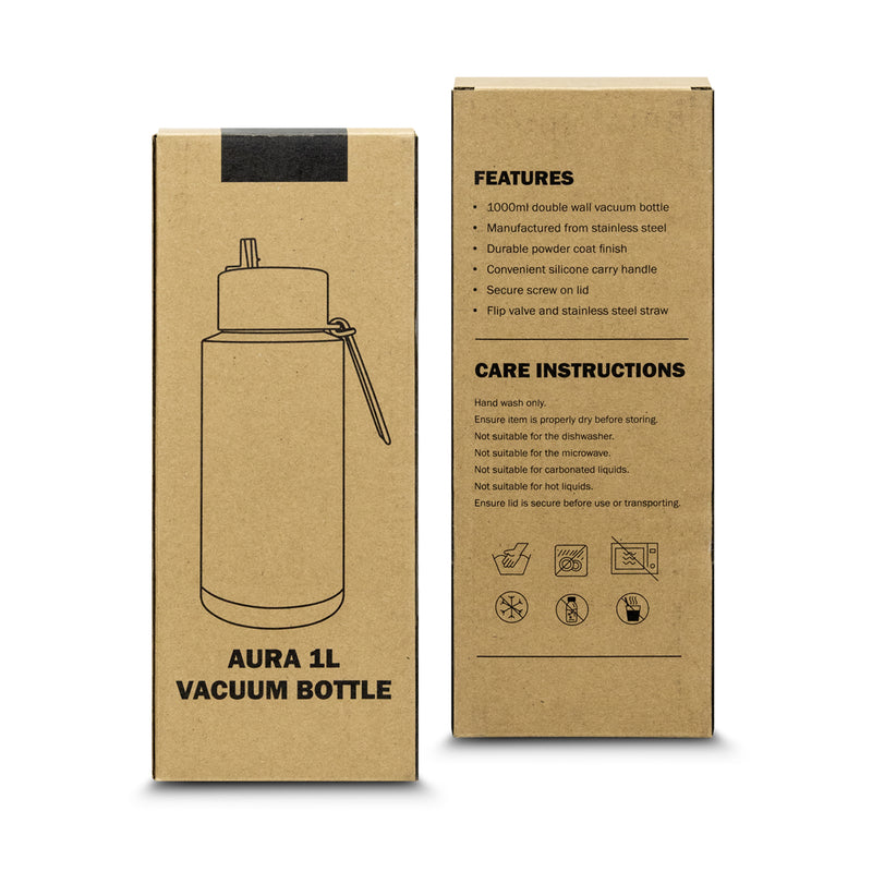 Trends 128026 Aura Vacuum Bottle - 1L New – Gift Box