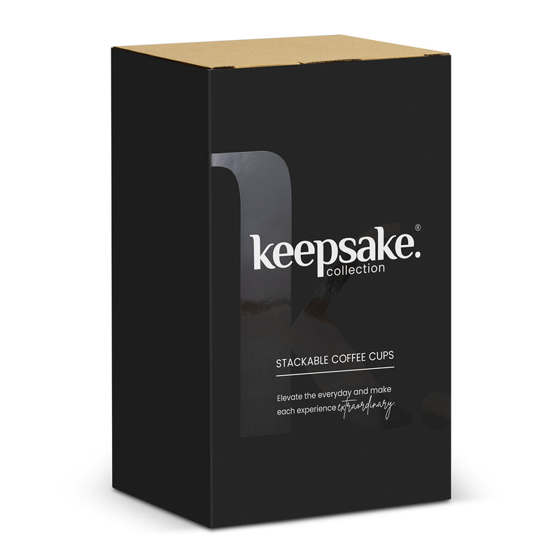 Trends 128486 Keepsake Stackable Coffee Cup - Set of 2 – Gift Box