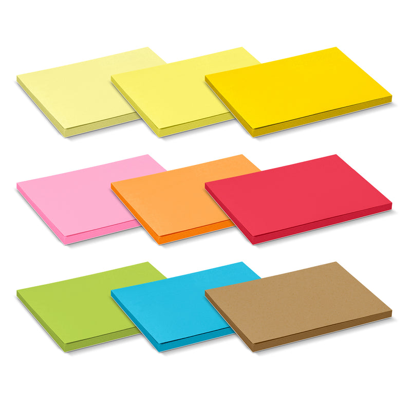 Trends 128820 Coloured Sticky Pad 100 x 75mm - 50 Sheets New – Colours