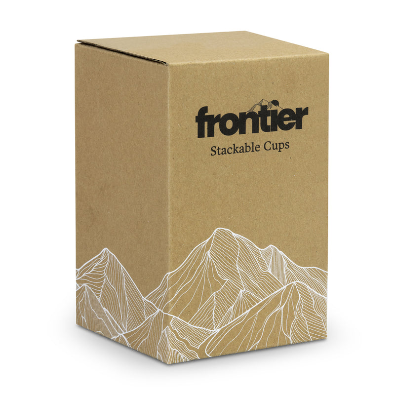 Trends 128883 Frontier Stackable Cups - Set of 2 – Gift Box