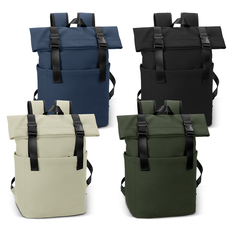Trends 129110 ARCHER Soft-Touch Flap Backpack New