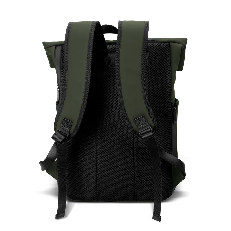 Trends 129110 ARCHER Soft-Touch Flap Backpack New – Back