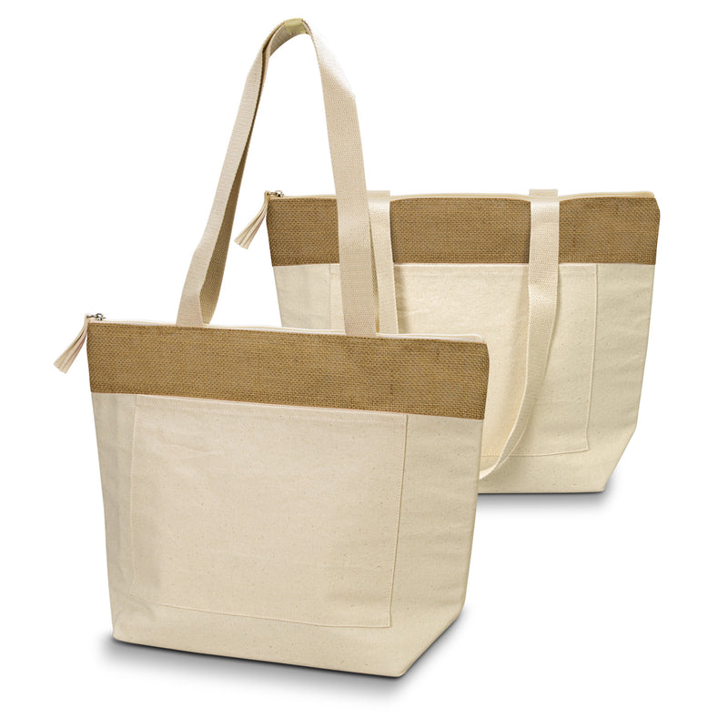 Trends 129247 Emporium Cotton Cooler Tote – Natural/Jute
