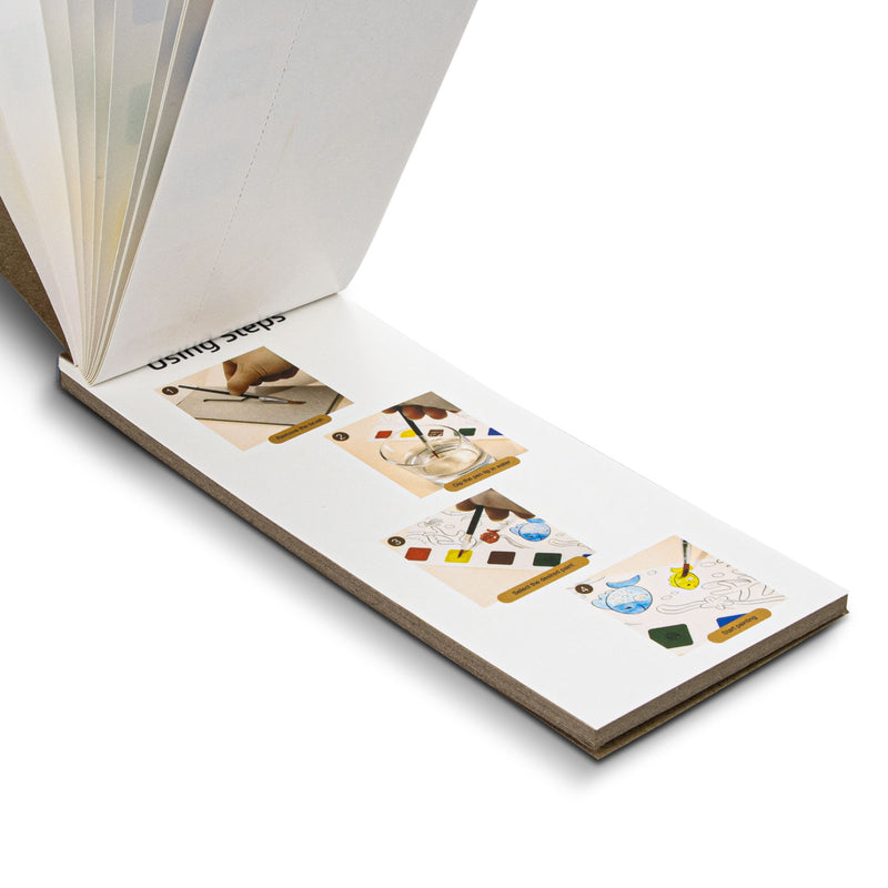 Trends 129258 Aquarelle Watercolour Bookmark Pad New – Detail