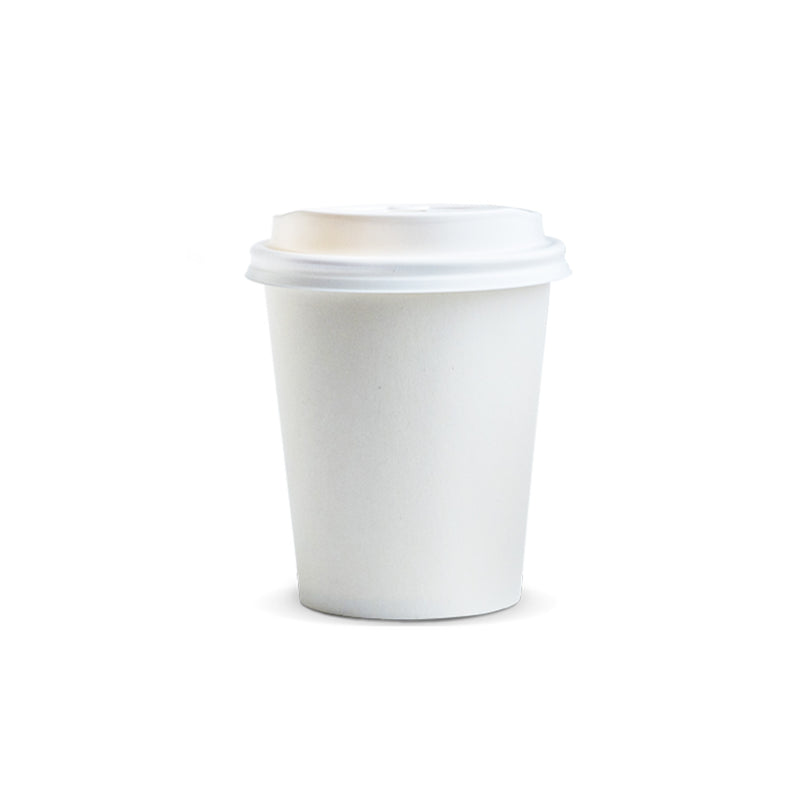 Trends 129423 Kudos Paper Coffee Cup - 230ml – White Lid