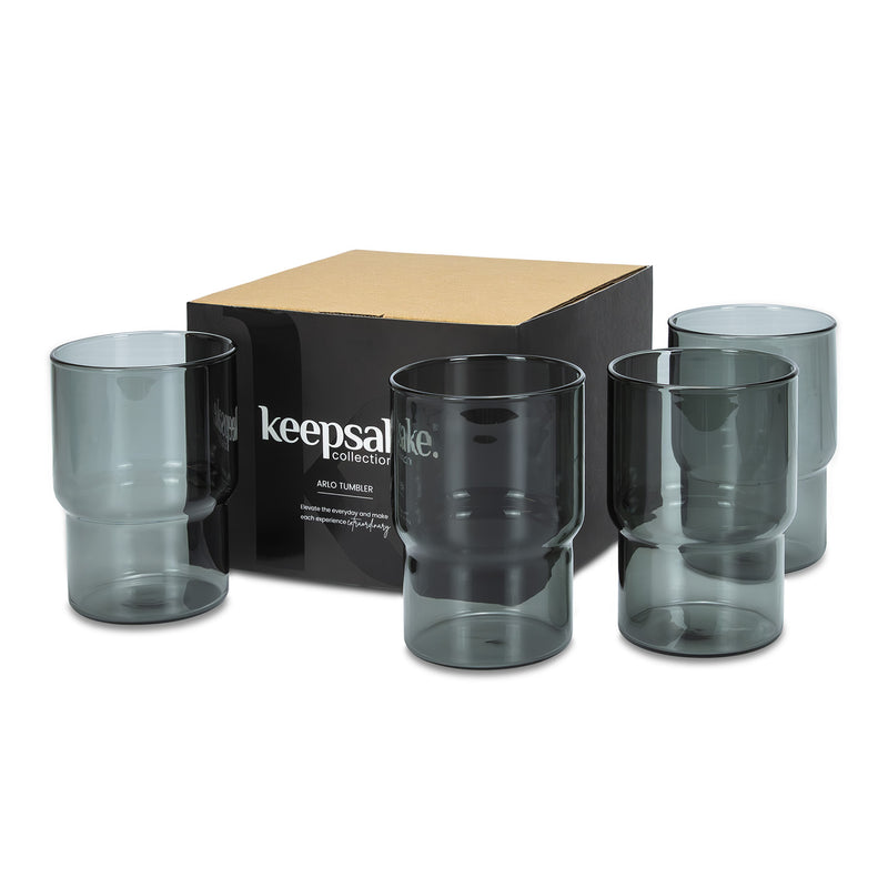 Trends 129452 Keepsake Arlo Tumblers - Set of 4 New
