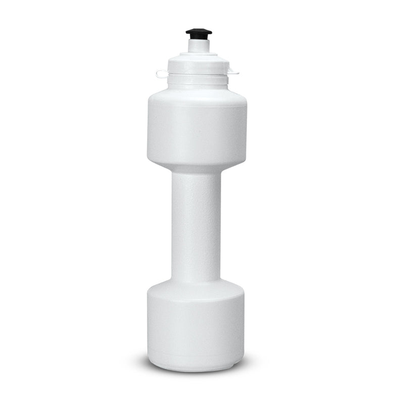 Trends 129455 Dumbbell Bottle – White