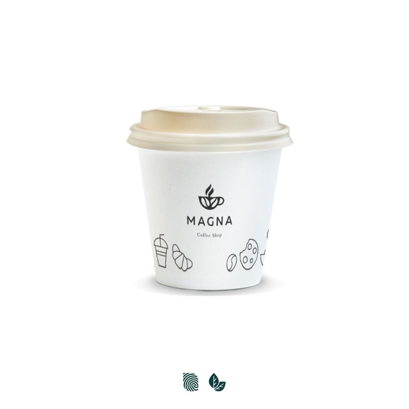 Trends 129536 Compostable Paper Coffee Cup - 180ml – Impact Aware