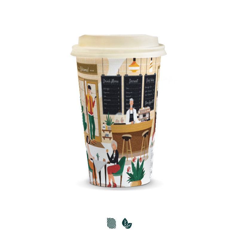 Trends 129538 Compostable Paper Coffee Cup - 350ml – Impact Aware