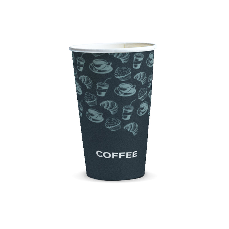 Trends 129541 Compostable Paper Cup - 350ml