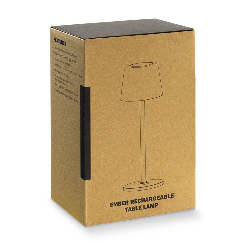 Trends 129643 Ember Rechargeable Table Lamp New – Gift Box