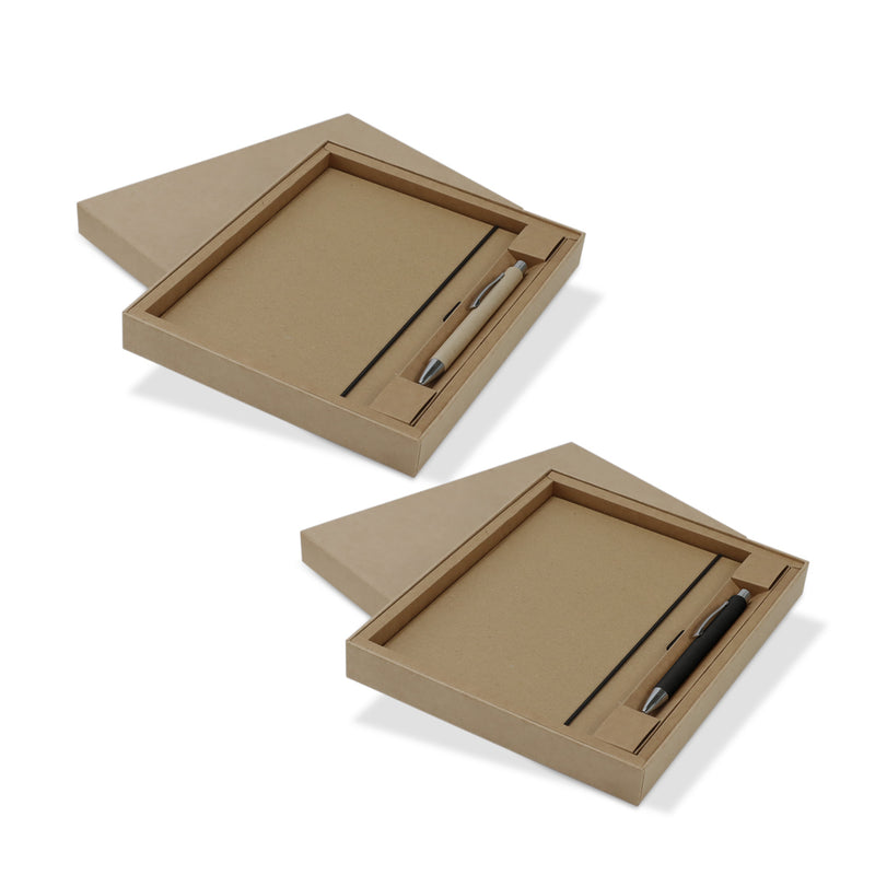 Trends 129676 Kraft Notebook and Pen Gift Set New