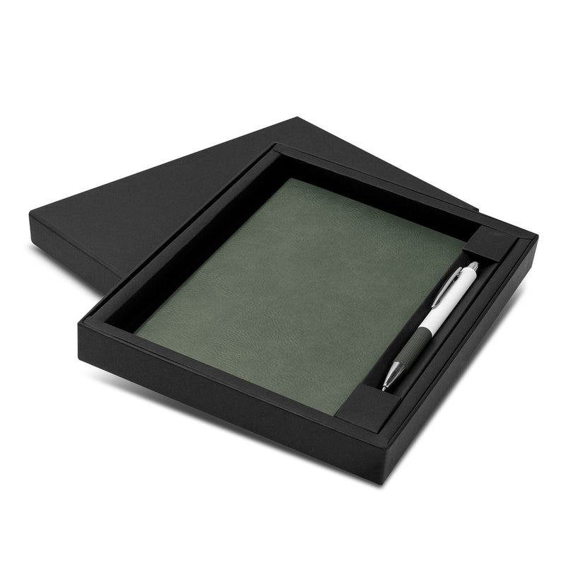 Trends 129681 Genoa Notebook and Pen Gift Set New – Grey
