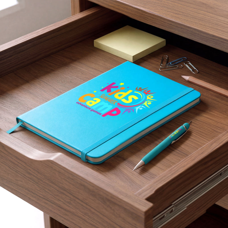 Trends 129682 Omega Notebook and Pen Gift Set New – Feature