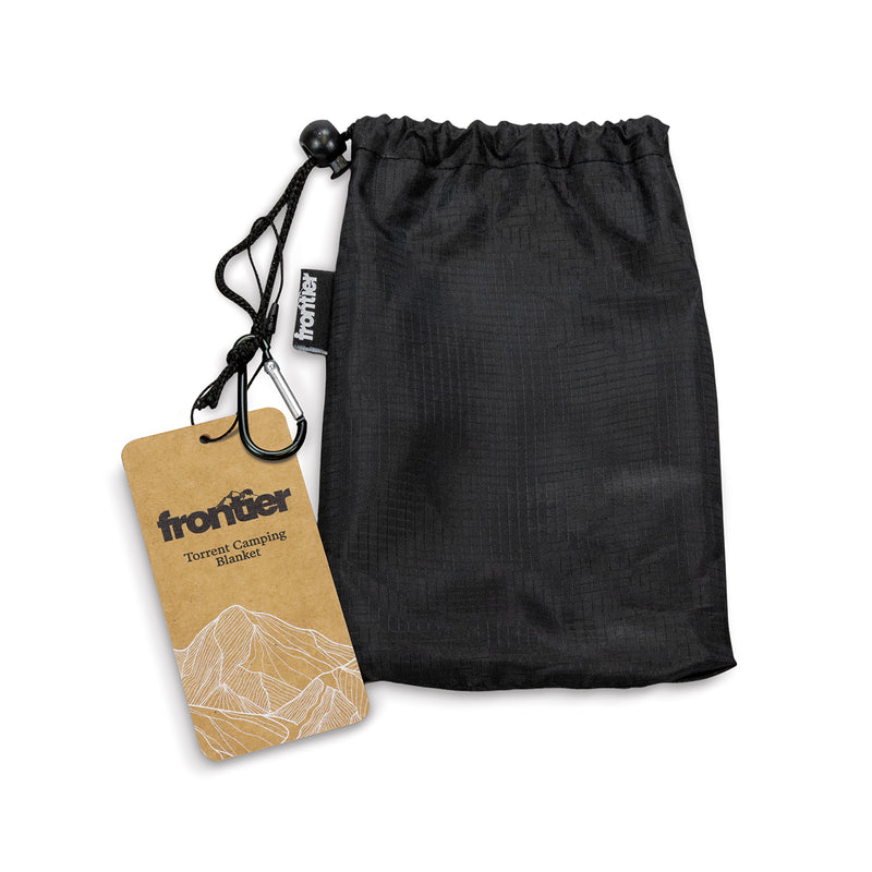 Trends 129735 Frontier Torrent Camping Blanket New – Pouch