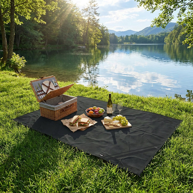 Trends 129735 Frontier Torrent Camping Blanket New – Feature