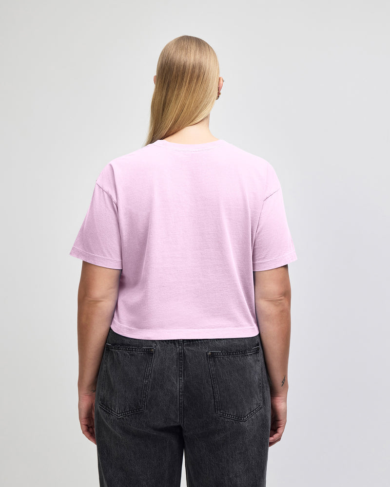 American Apparel 1302GD Crop Boxy T-Shirt Unisex – product photo