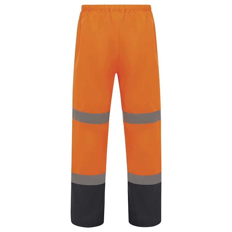 Hi Vis Wet Weather 2 Tone Taped Rain Pants
