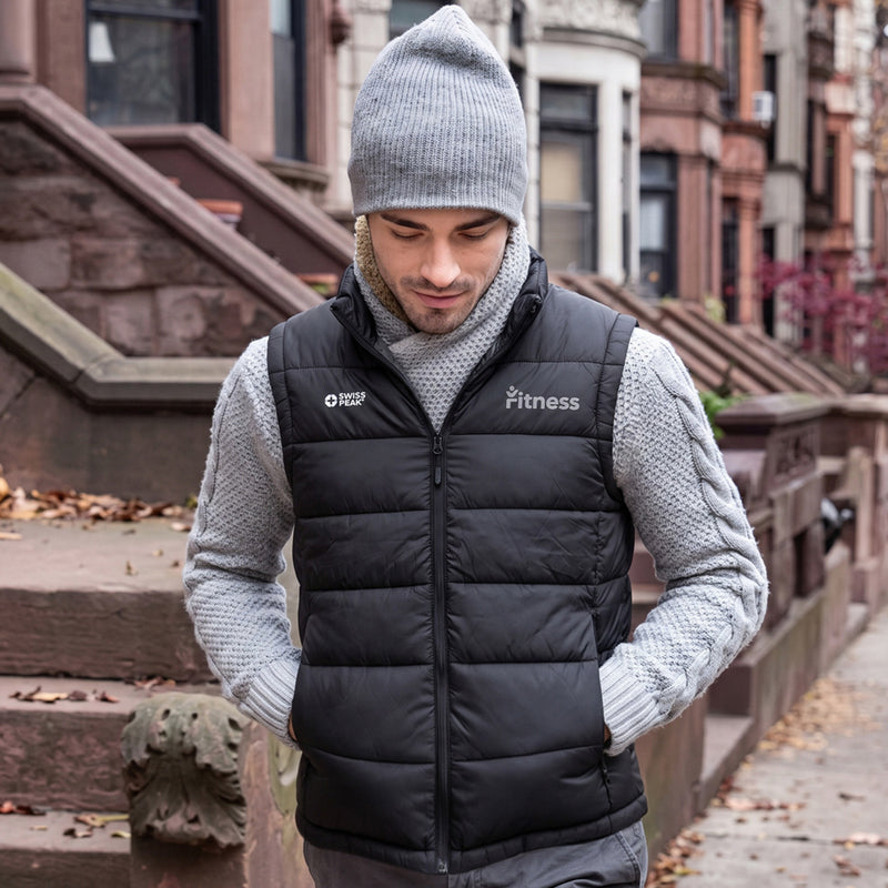 Trends 133629 Swiss Peak Urban Unisex Puffer Vest New – Feature