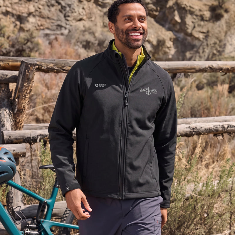 Trends 133630 Swiss Peak Urban Unisex Softshell Jacket New – Feature