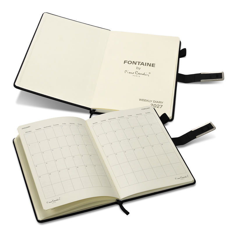 Trends 133662 Pierre Cardin Fontaine Weekly Diary - 2027 New – Inside