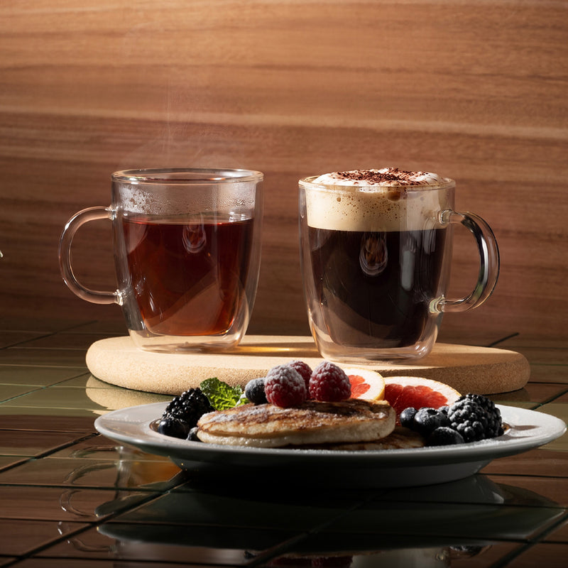 Trends 133817 Bodum Bistro Double Wall Mugs - Set of 2 New – Feature