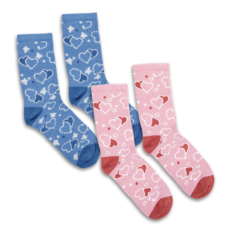 Trends 134351 Jolly Knitted Bamboo Kids Socks - Set of 2 New