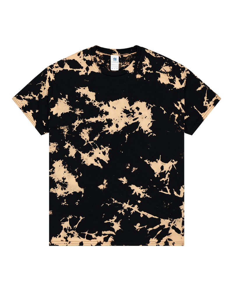 Colortone 1385 Bleach Out Dyed T-Shirt Unisex – product photo