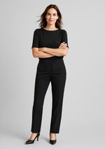 Biz Corporates 14011 Comfort Wool Stretch Relaxed Pant Ladies