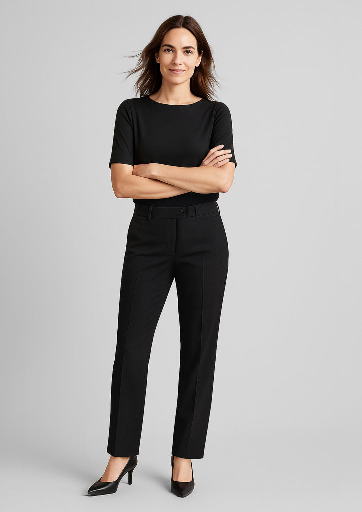 Biz Corporates 14011 Comfort Wool Stretch Relaxed Pant Ladies