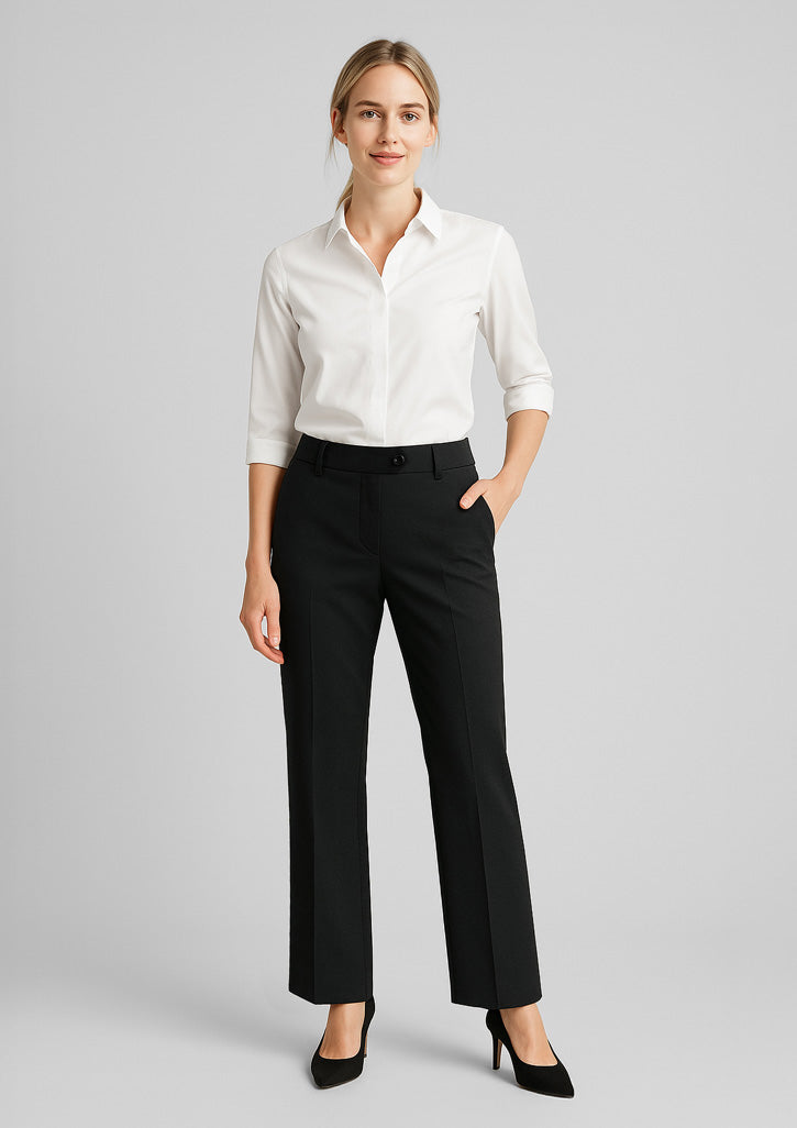 Biz Corporates 14015 Comfort Wool Stretch Adjustable Waist Pant Ladies