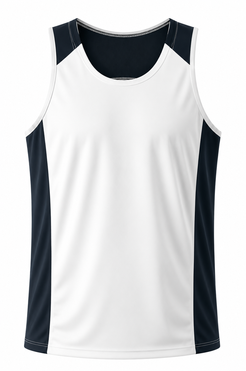 White/Navy