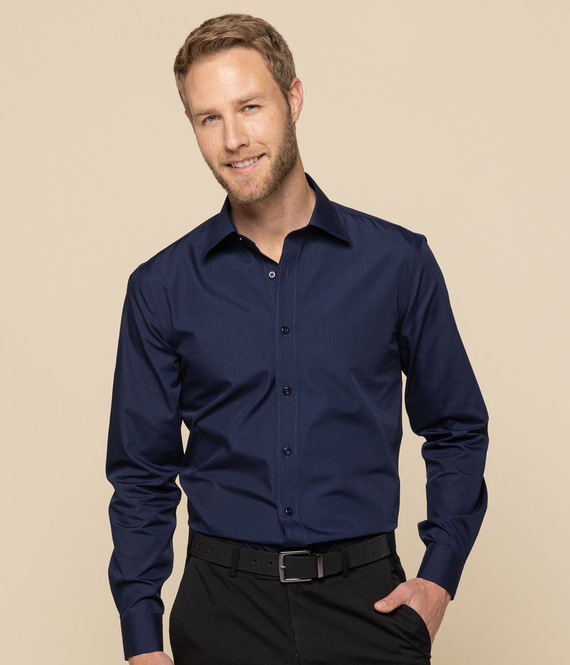 Nicholson Premium Poplin Slim Fit Shirt Mens
