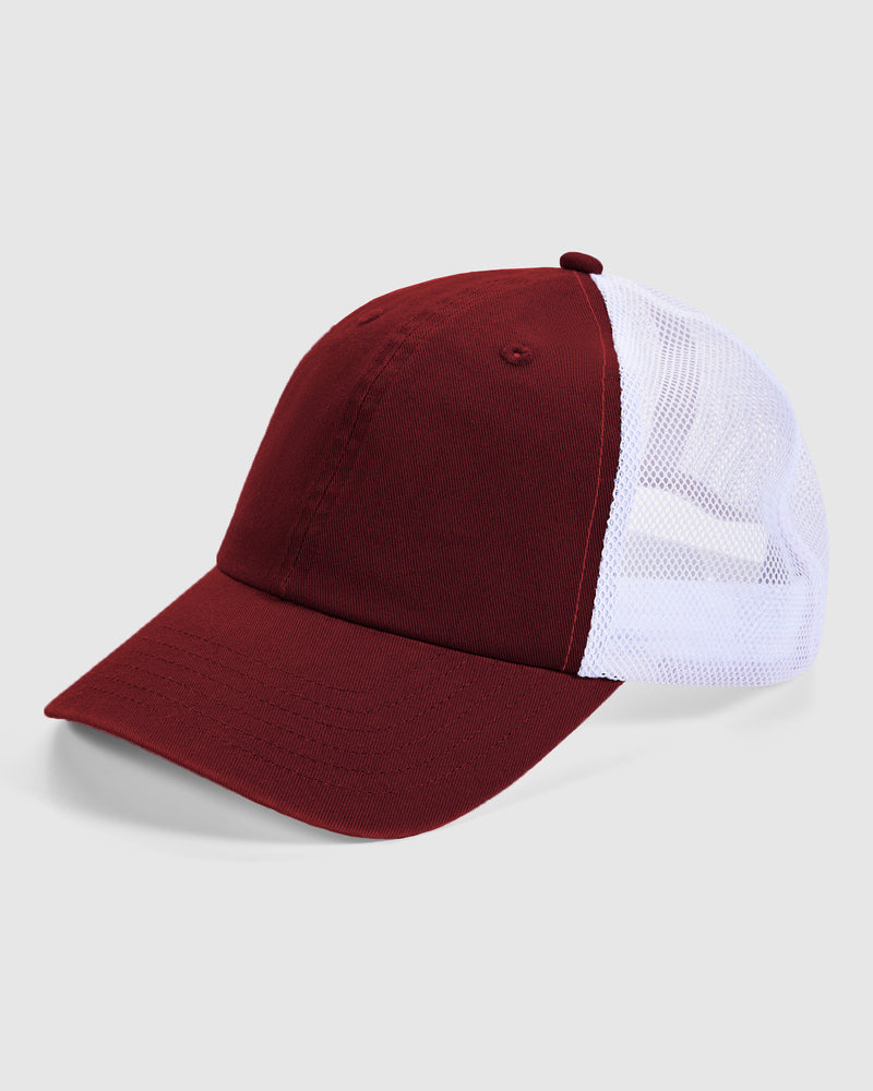 Maroon/White