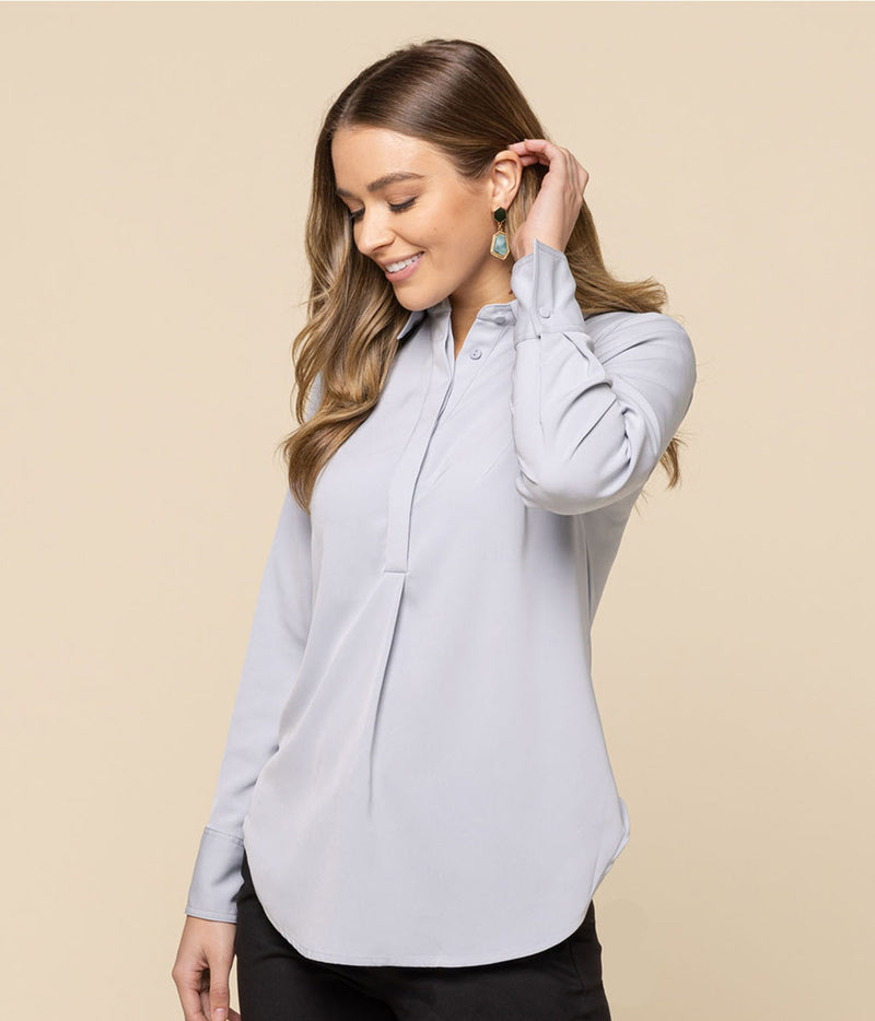 Quinn Long Sleeve Soft Top Ladies