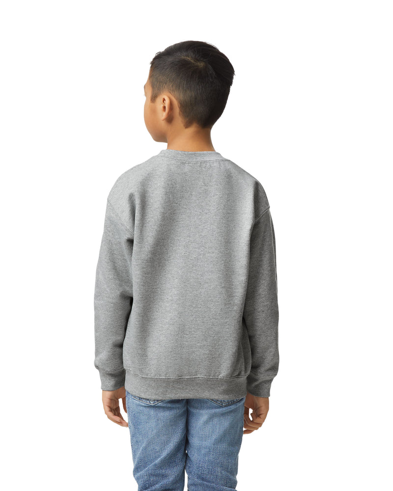 Gildan Heavy Blend 18000B Crewneck Kids – rear view