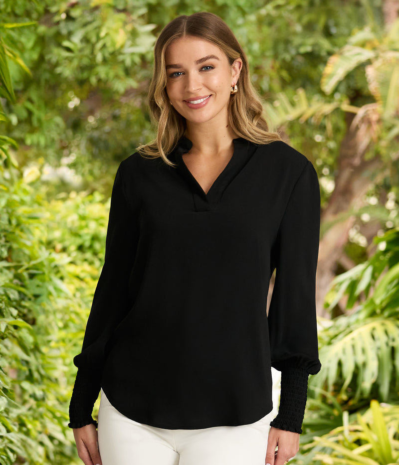 Marni 1/2 Placket Top Ladies