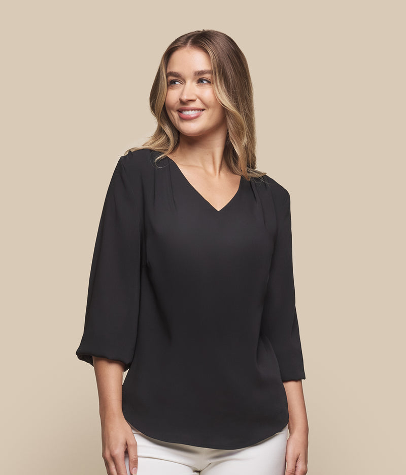 Cali V Neck Popover Ladies