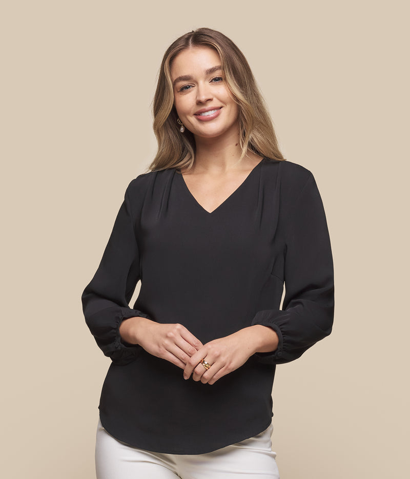 Cali V Neck Popover Ladies