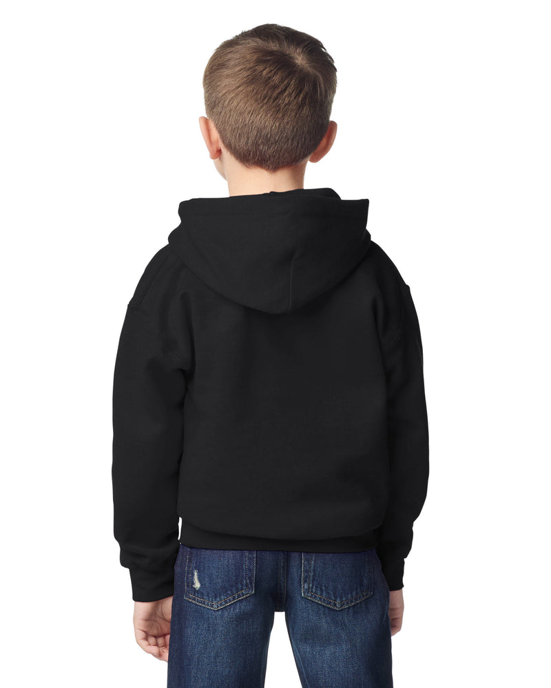 Gildan Heavy Blend 18500B Hoodie Kids – rear view