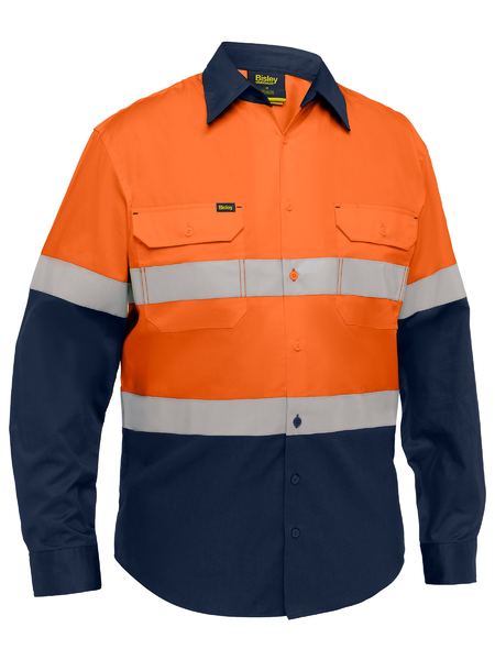 Industrial Taped Hi Vis Cool Lightweight Vented Shirt