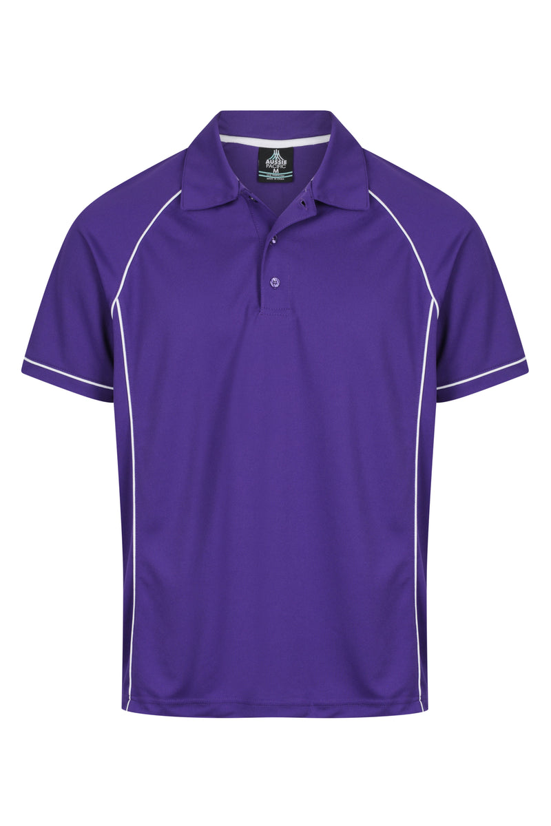 Purple/White