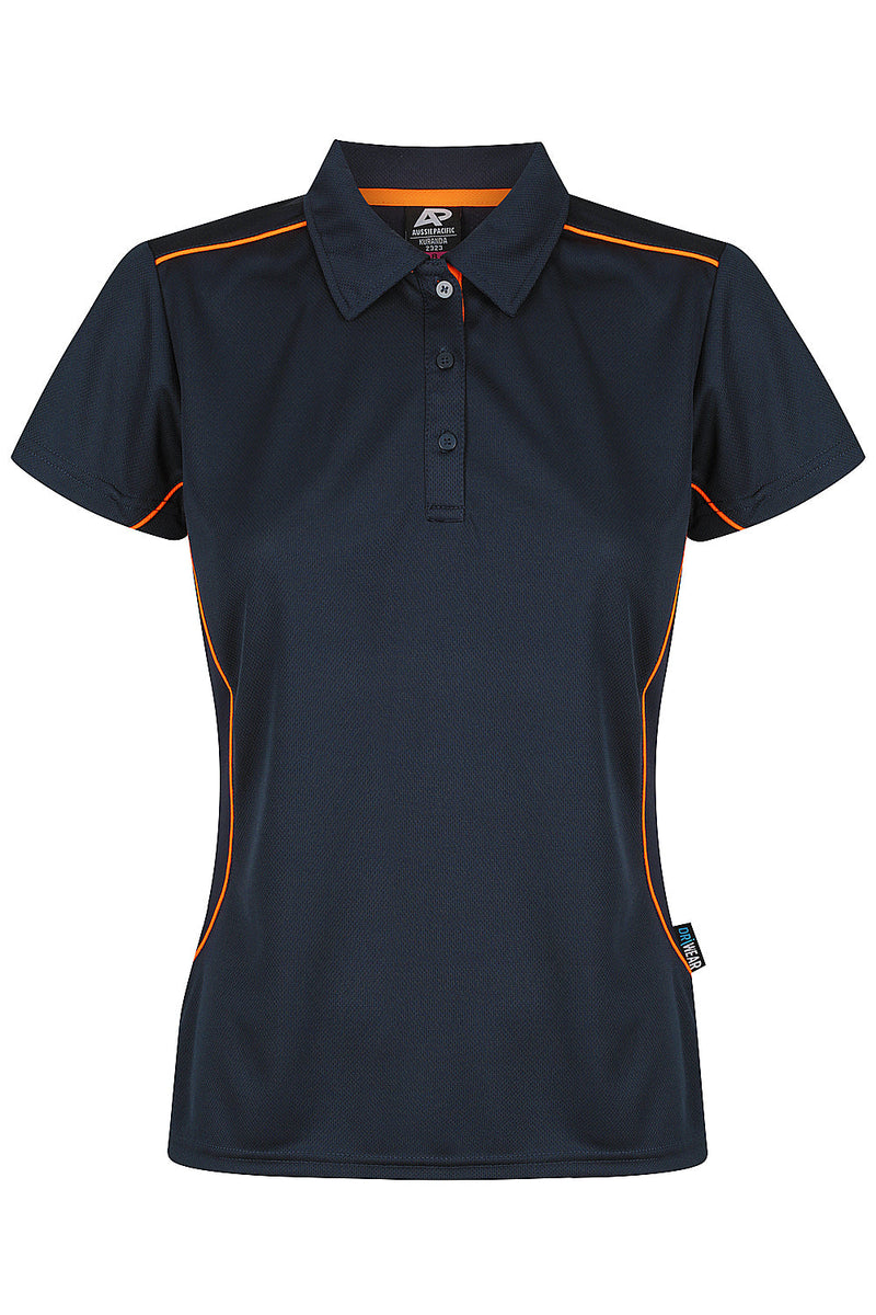 Navy/Fluro Orange