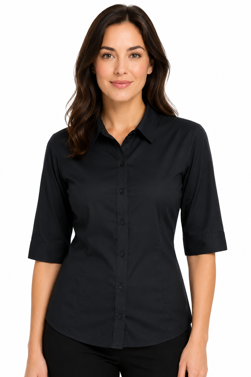 Aussie Pacific 2910T Kingswood 3/4 Sleeve Shirt Ladies