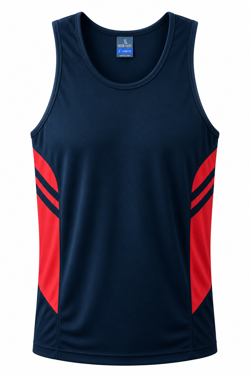 Navy/Red
