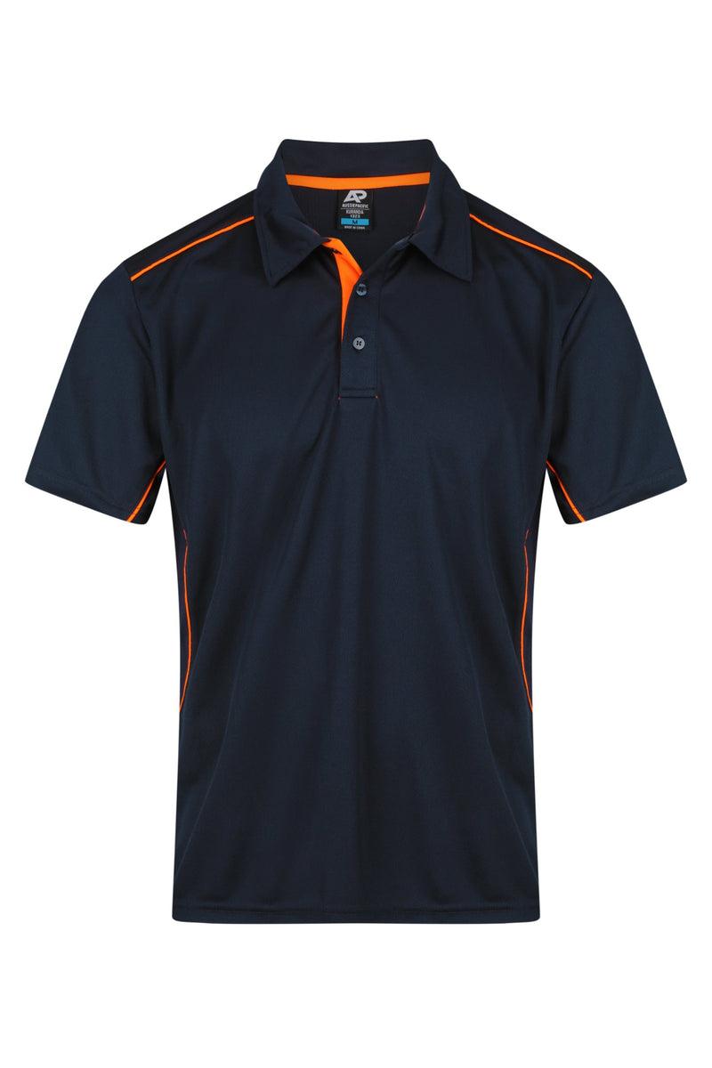 Navy/Fluro Orange