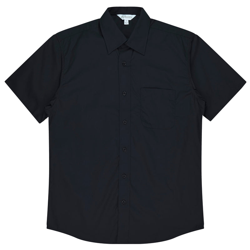 Aussie Pacific 1910S Kingswood Short Sleeve Shirt Mens